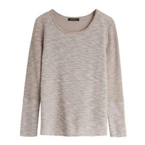 LAILA JAYDE Carlosi French Terry Pullover Cream S